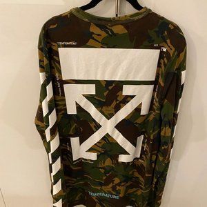 Off-White Temperature Camo Long Sleeve